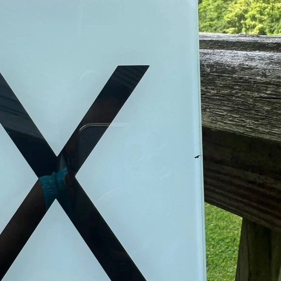 IKEA Eye Chart Wall Decor - Black and White